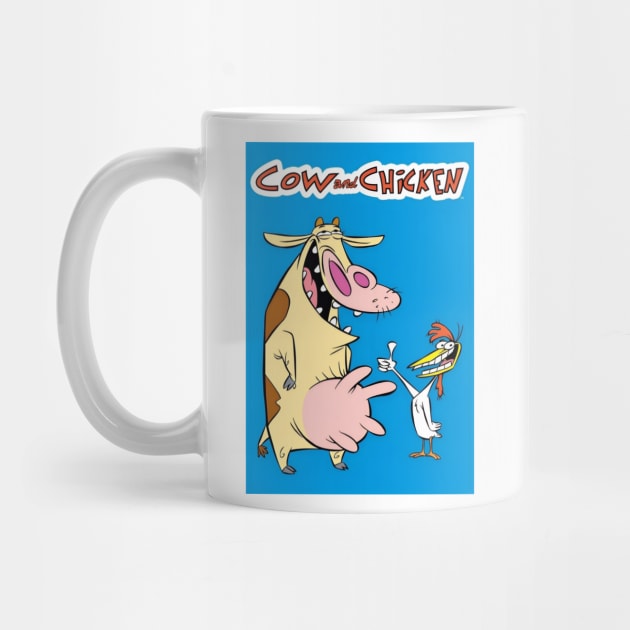 cow and chicken by youne street